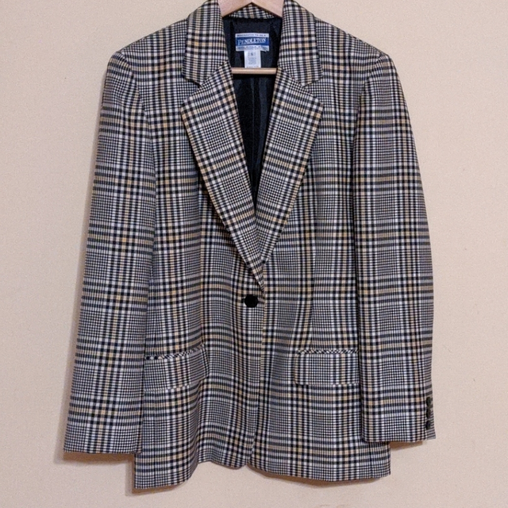 Pendelton Single Button Blazer